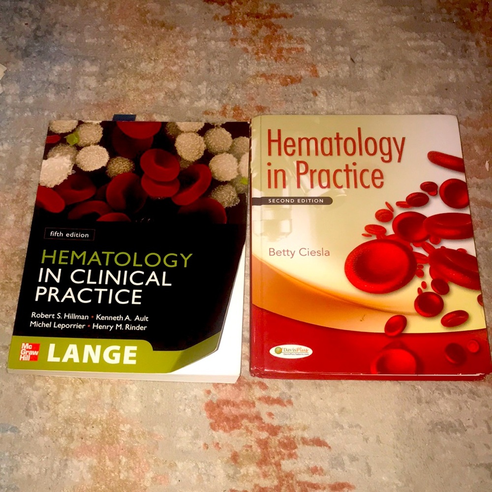 2 Hematology Books